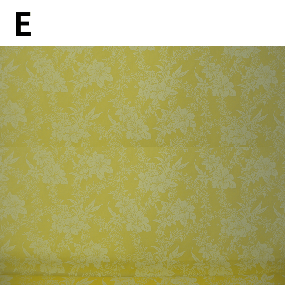 ハワイアンファブリック 生地 ポリコットン イエロー・オレンジ系 ハワイアンファブリック 生地 ポリコットン イエロー・オレンジ系