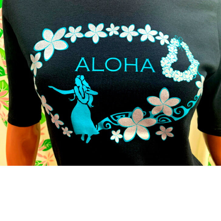 フラダンス ペプラム Tシャツ Hula Lehua - フラダンス